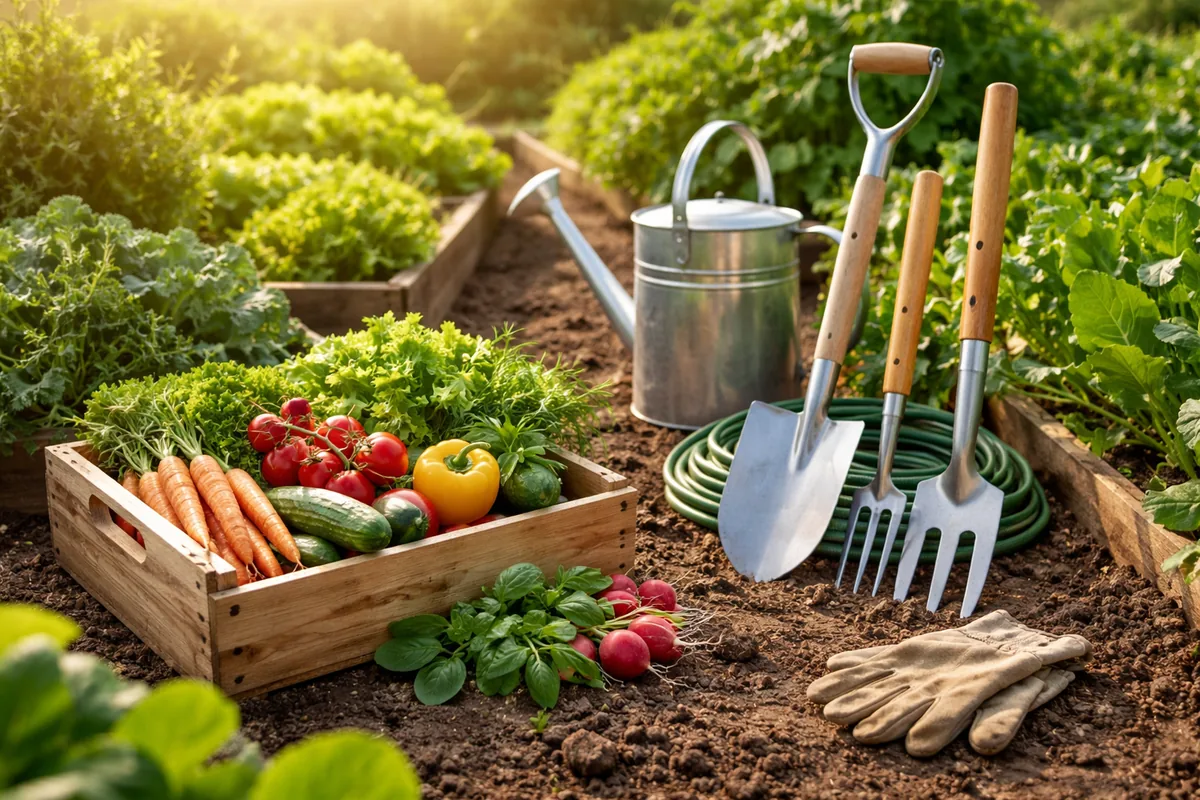 Quels outils de jardin choisir pour un jardin potager bio ?