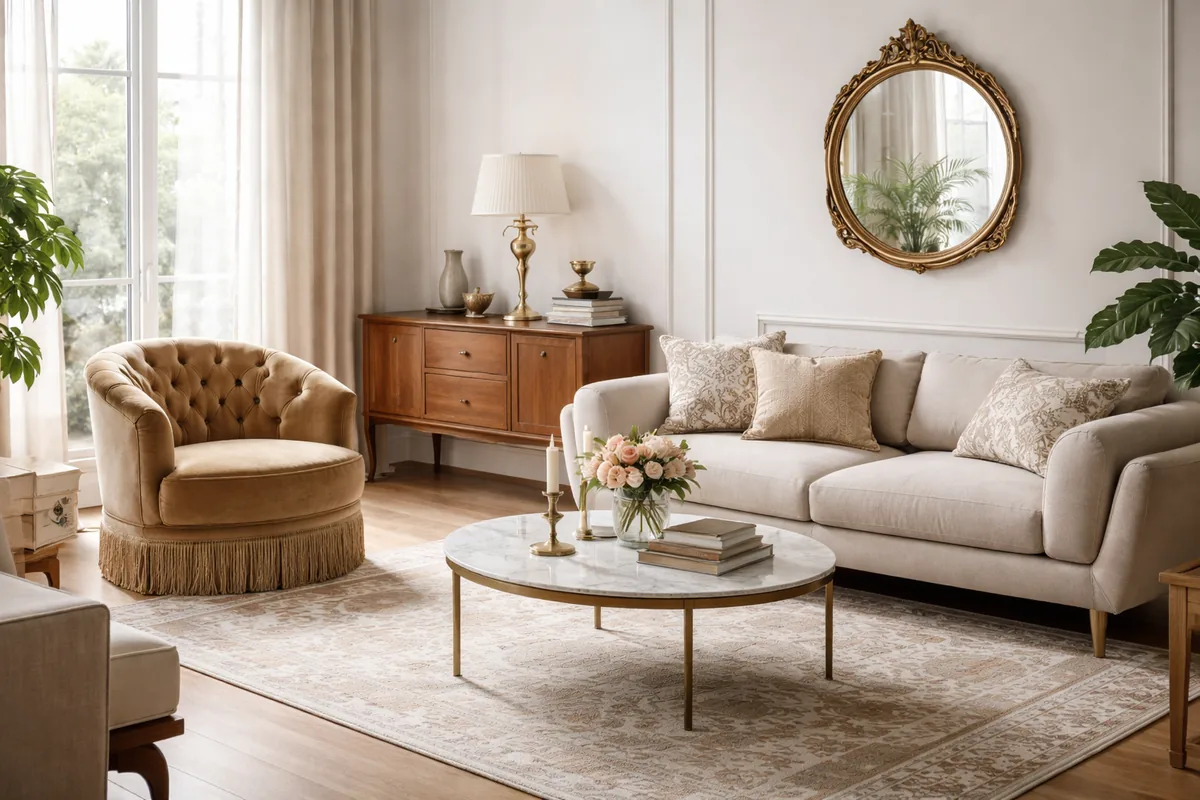 Comment intégrer le style vintage chic dans votre déco intérieure moderne