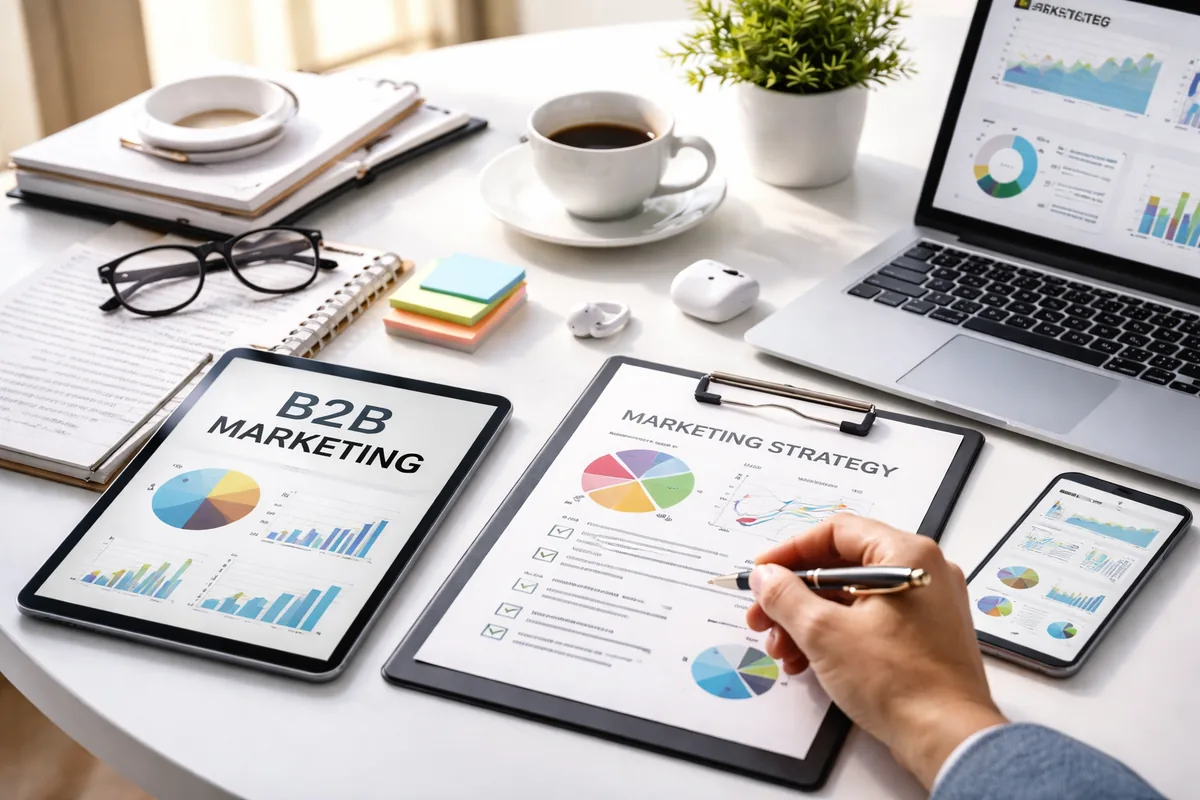 Les clés pour réussir votre stratégie de marketing B2B