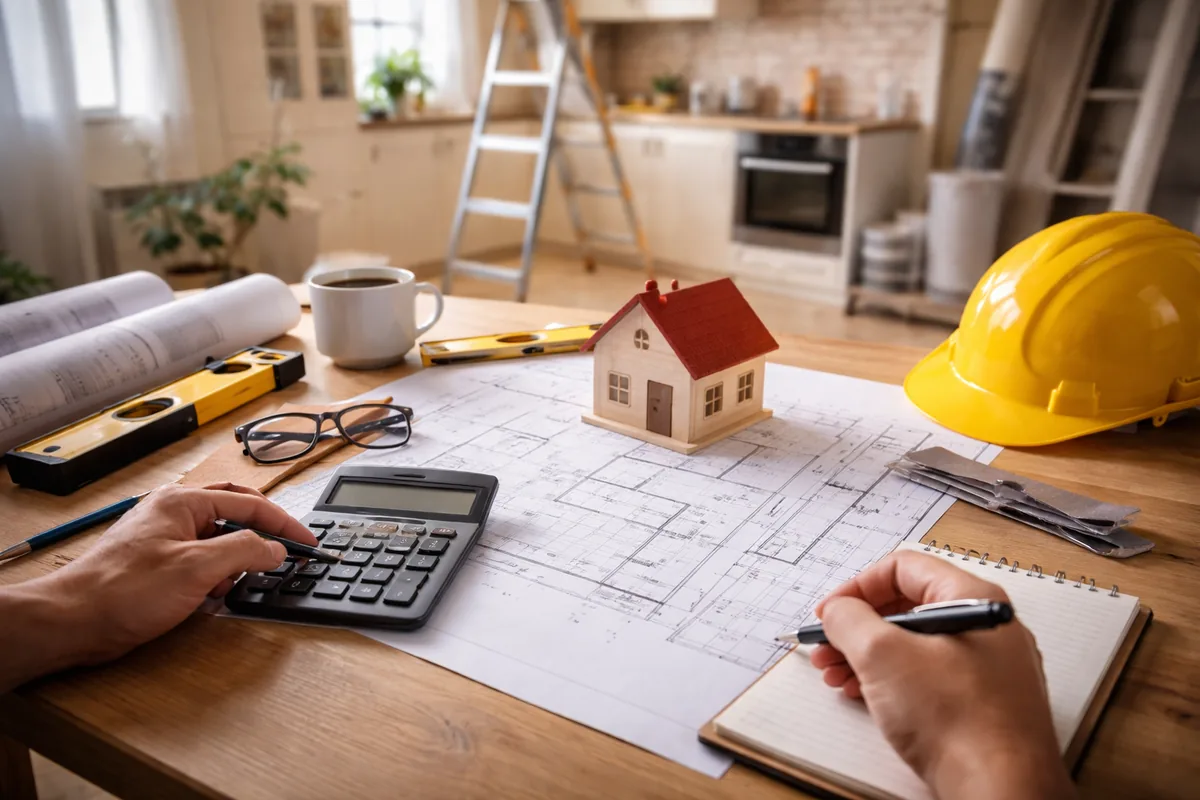 Comment estimer le budget pour des travaux de rénovation de maison
