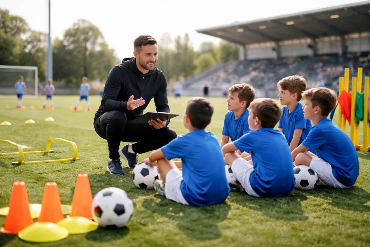 Comment élaborer une stratégie d'entraînement efficace pour les jeunes footballeurs