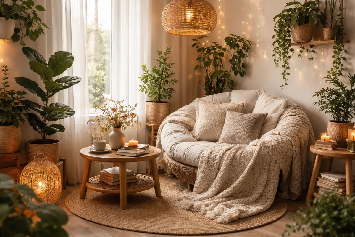 Aménager un coin cocooning pour se ressourcer à la maison